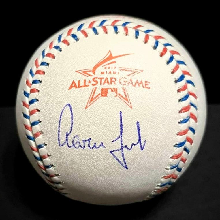 Aaron Judge Signed 2017 All Star Game Baseball - Yankees image 0