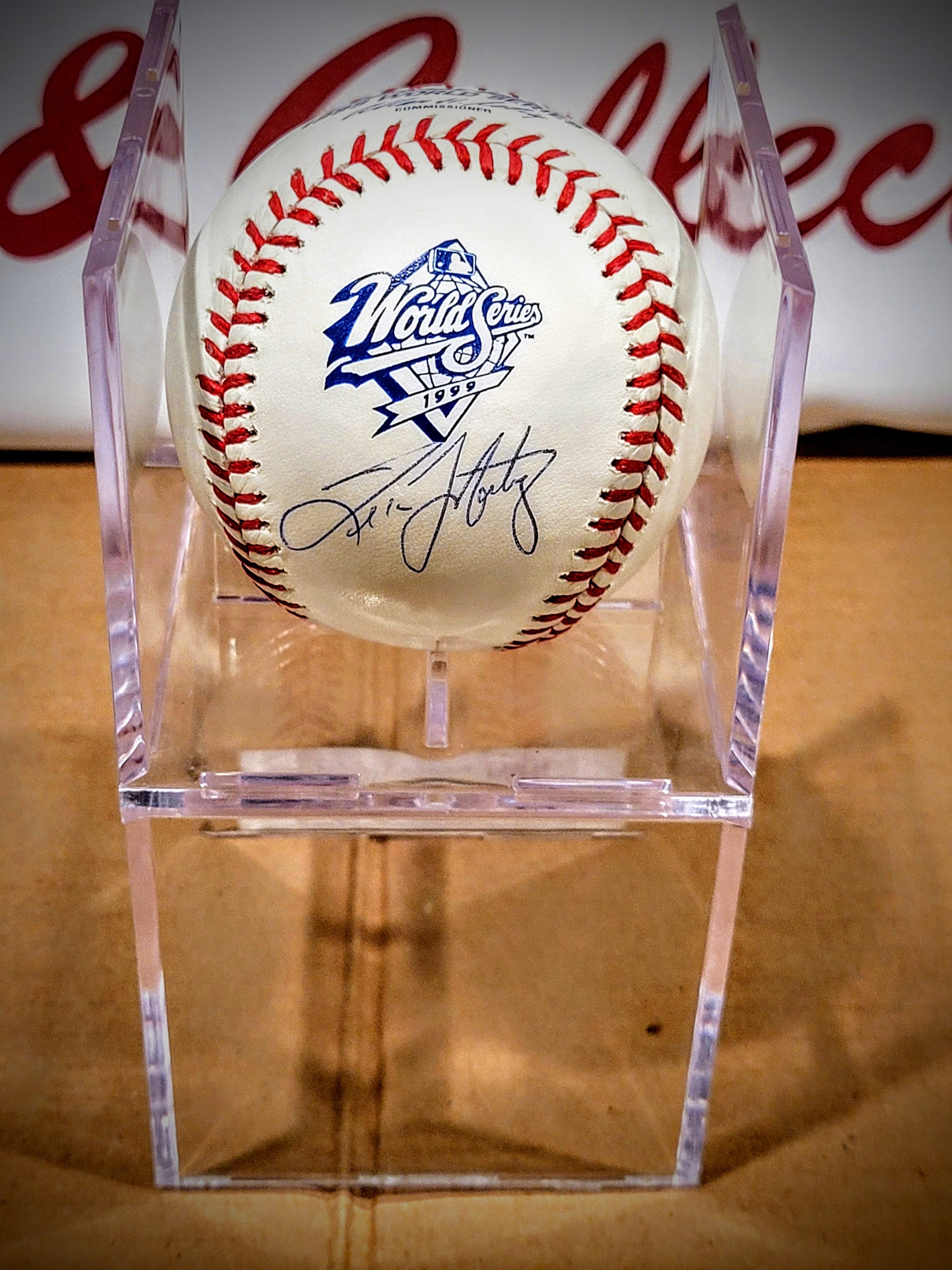 Tino Martinez 1999 World Series OMLB image 0
