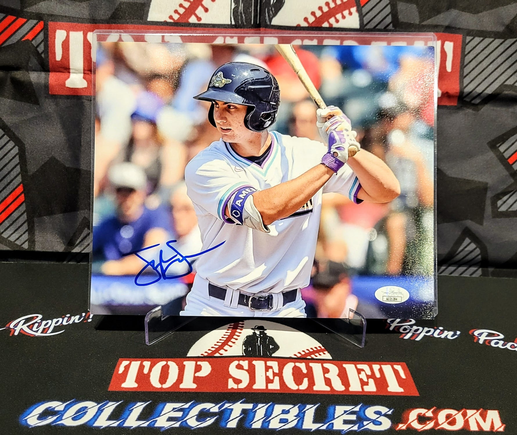 Tyler Soderstrom MiLB 8x10 Photo Auto/Signed - JSA image 0