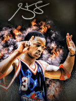 Steve Francis Signed 11x14 image 1