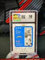 Josh Palmer Chargers Illusions #RE-29 Rookie Green /50 Auto Graded - CSG 10 image 2