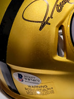 Jerome Bettis Signed/AUTO Steelers Flash Mini Helmet - Beckett COA image 2