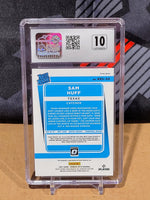 Sam Huff Optic Rated Rookie RC AUTO Holo - CSG 9.5 image 1