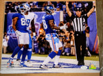 Evan Engram Signed 11x14 - Giants/ Jaguars image 0