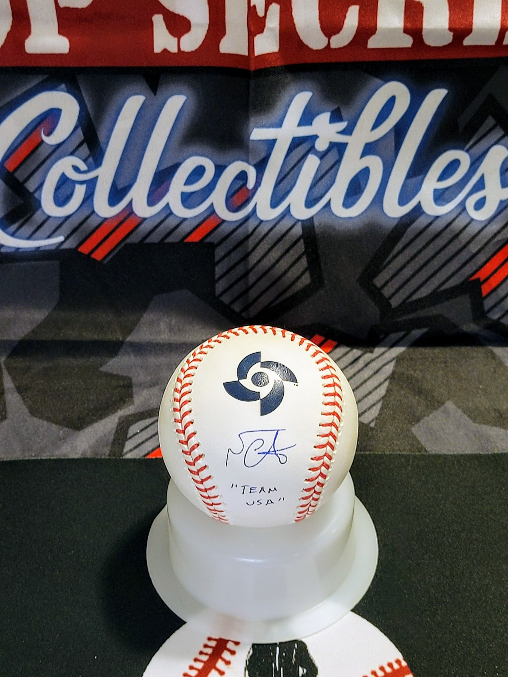 Nestor Cortes Yankees Signed WBC Baseball with Inscription image 0