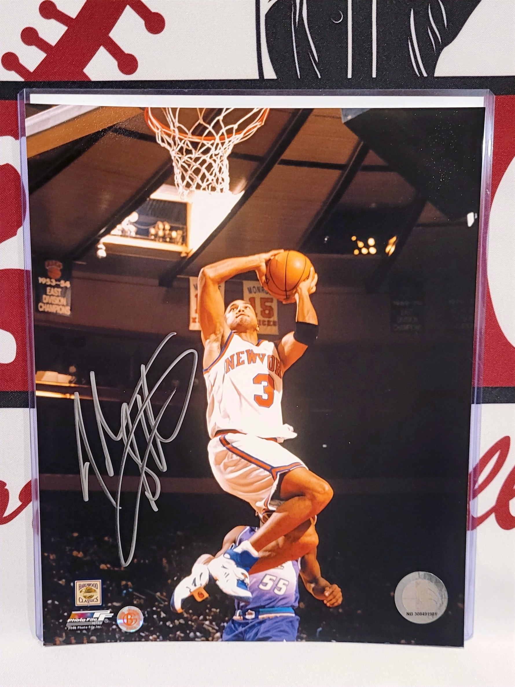 John Starks 8x10 image 0