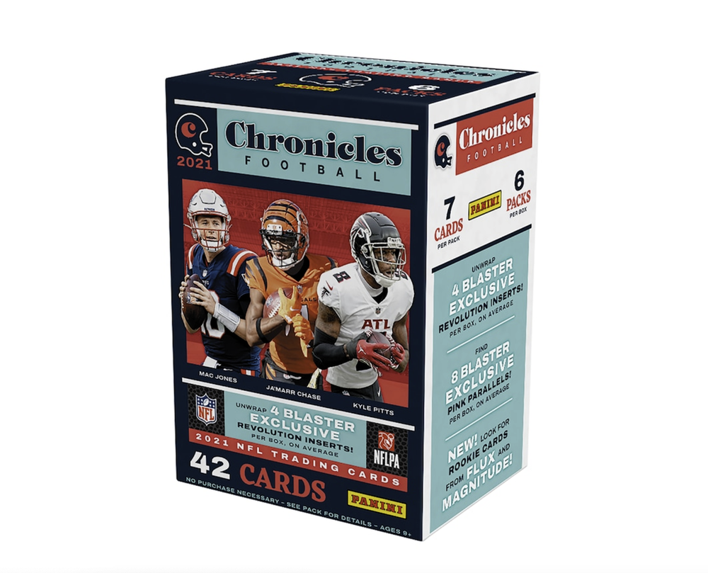 Panini Chronicles 2022 Football Blaster Box - Fanatics Exclusive image 0