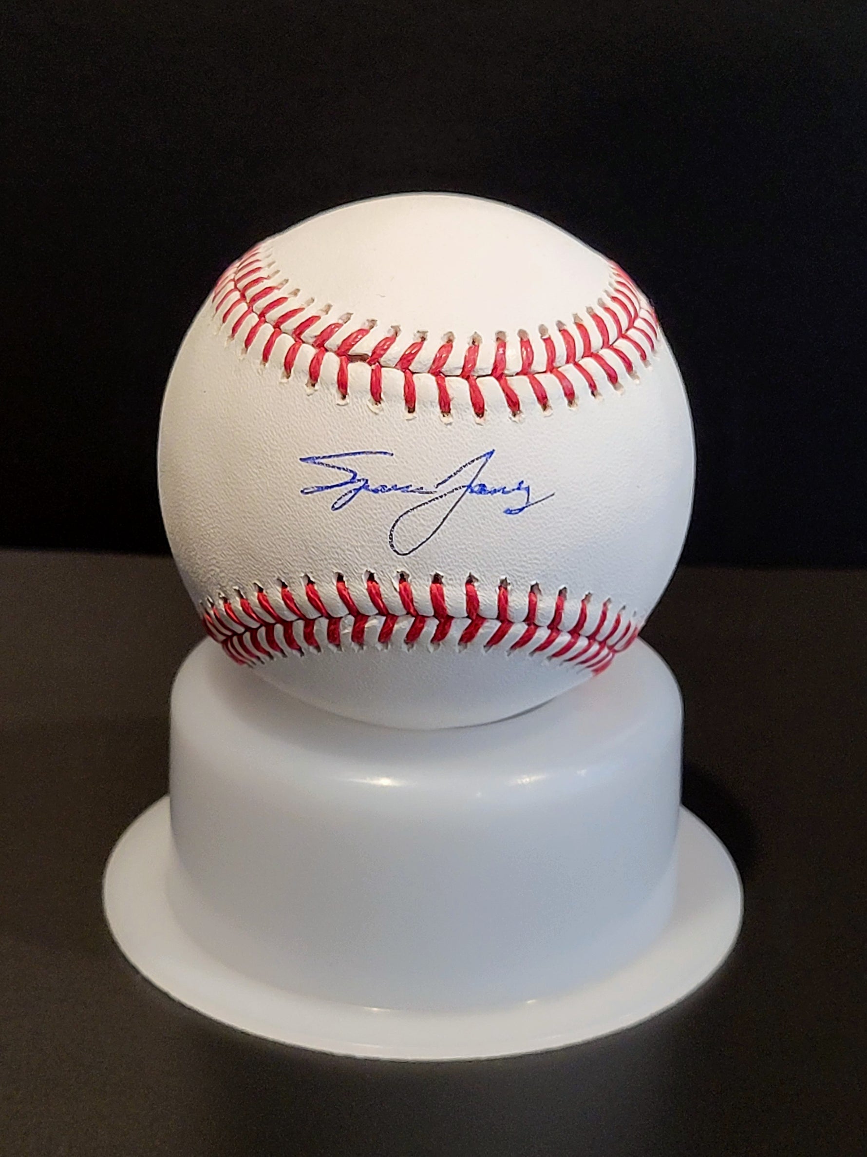 Spencer Jones Yankees Signed OMLB Baseball - Fanatics COA image 0