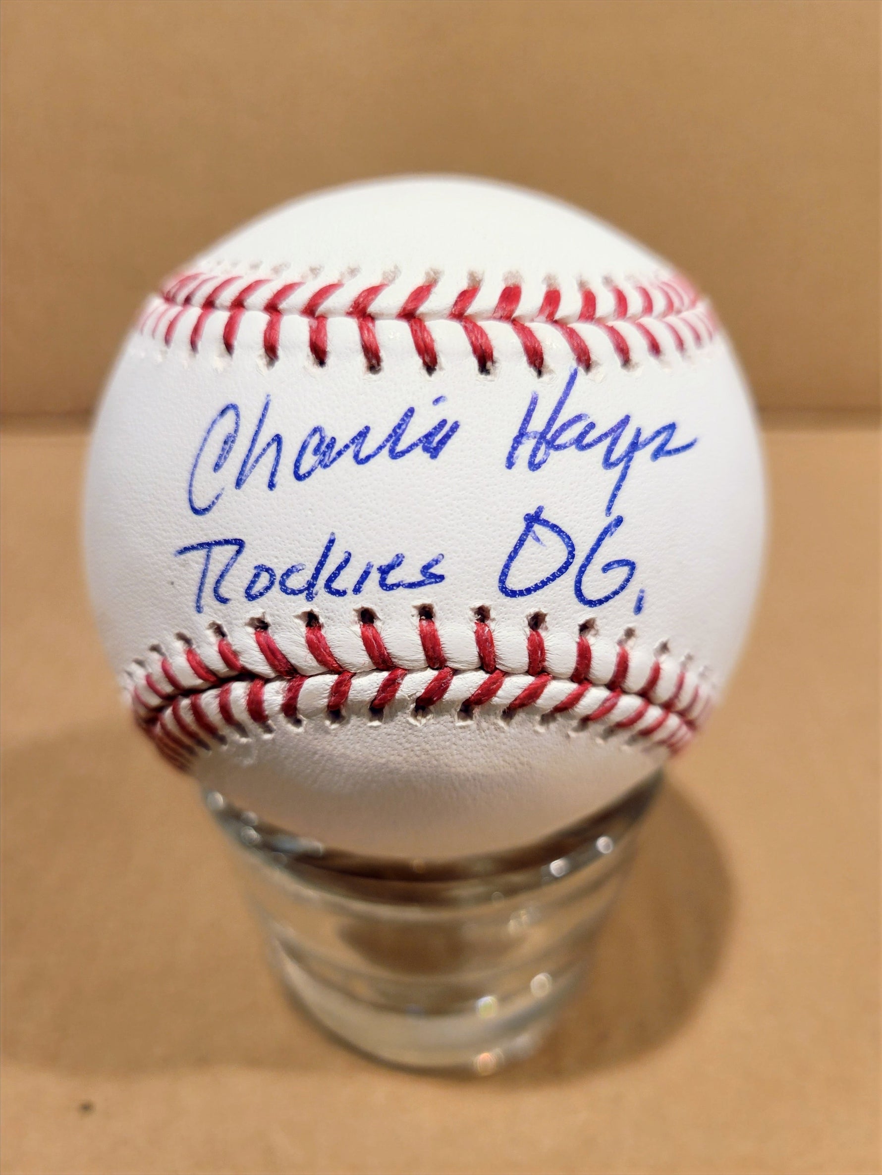 Charlie Hayes: Choose your Inscription - Yankees/Rockies image 2