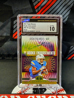 Josh Palmer Chargers Illusions #RE-29 Rookie Green /50 Auto Graded - CSG 10 image 0
