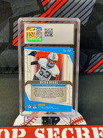 Brian Burns Panthers Giants #157 Phoenix RC Red /299 Graded - CSG 9.5 image 2