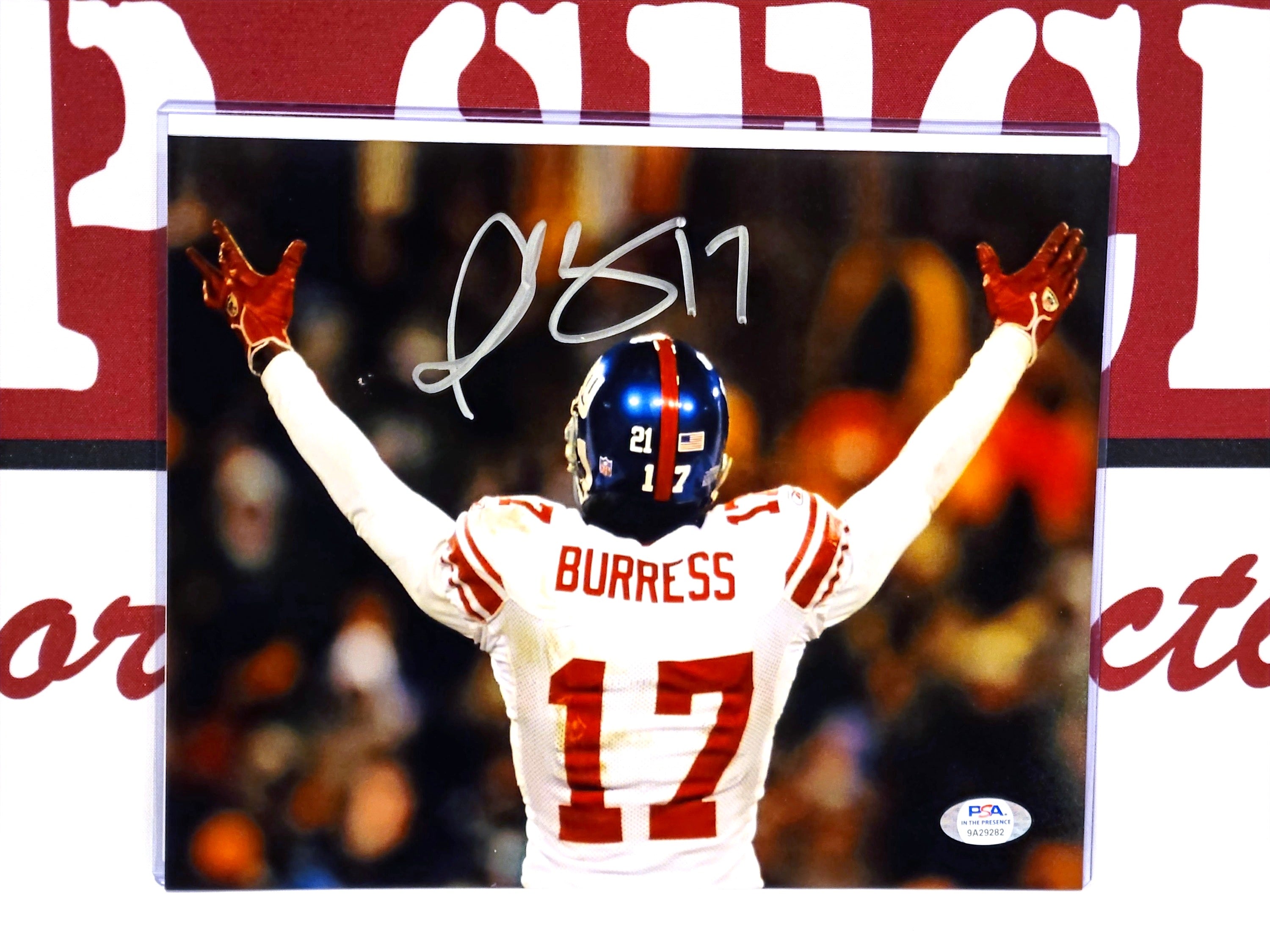 Plaxico Burress 8x10 - NY Giants image 0