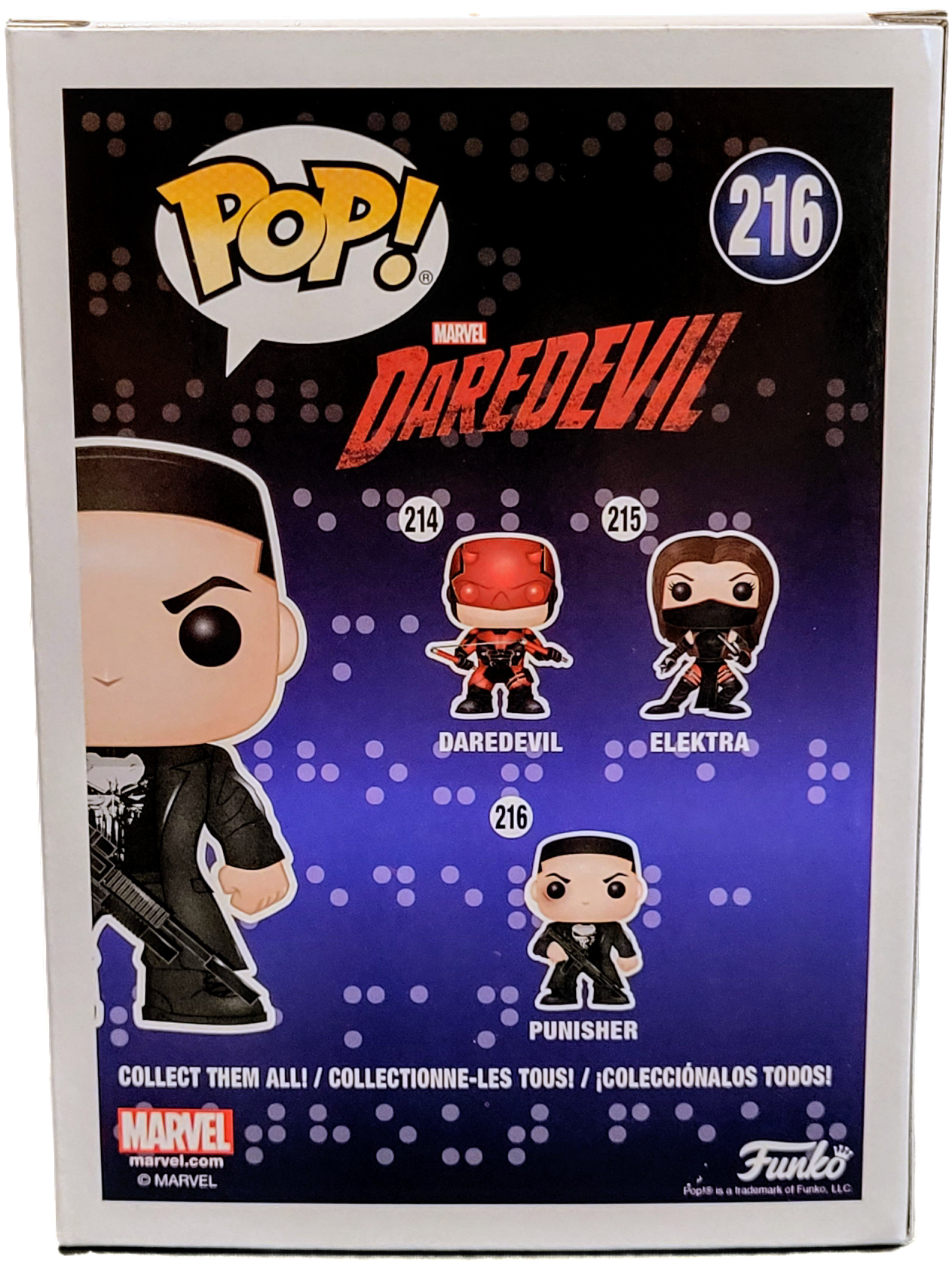 Marvel The Punisher - Jon Bernthal Signed Funko POP! - Punisher #216 Daredevil image 3
