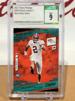 Patrick Surtain II Prestige Green /199 RC - CSG 9 image 0