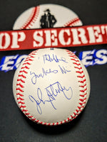 Michael Kay & John Sterling Multi-Inscription OMLB - Yankees image 1