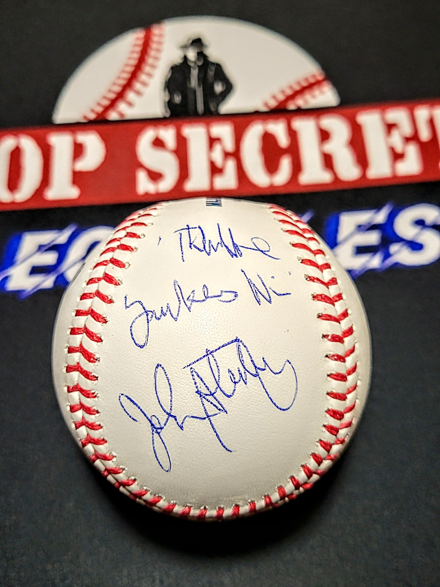 Michael Kay & John Sterling Multi-Inscription OMLB - Yankees image 1