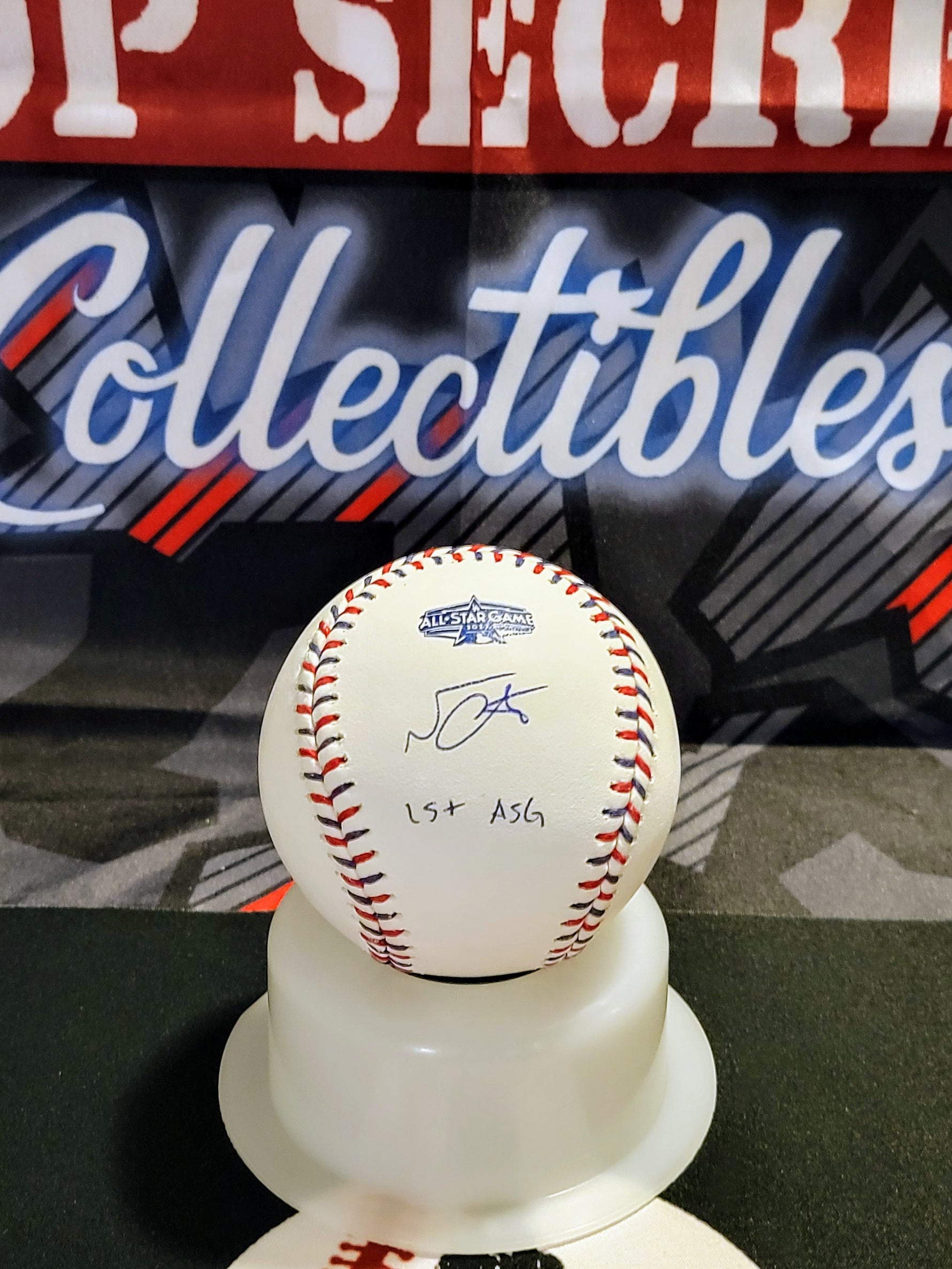 Nestor Cortes Yankees Signed ASG Baseball with Inscription image 0