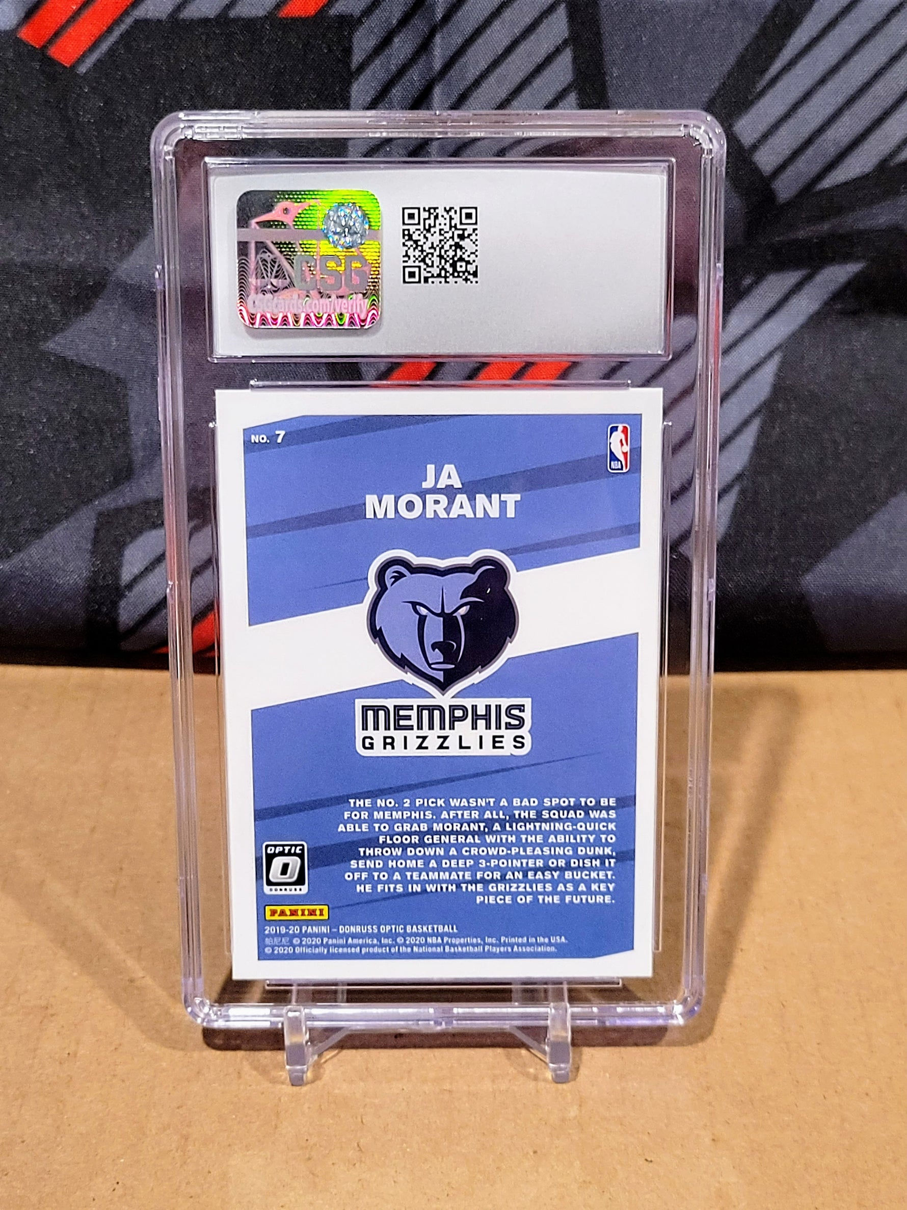 Ja Morant My House Optic #7 - CSG 9.5 image 1