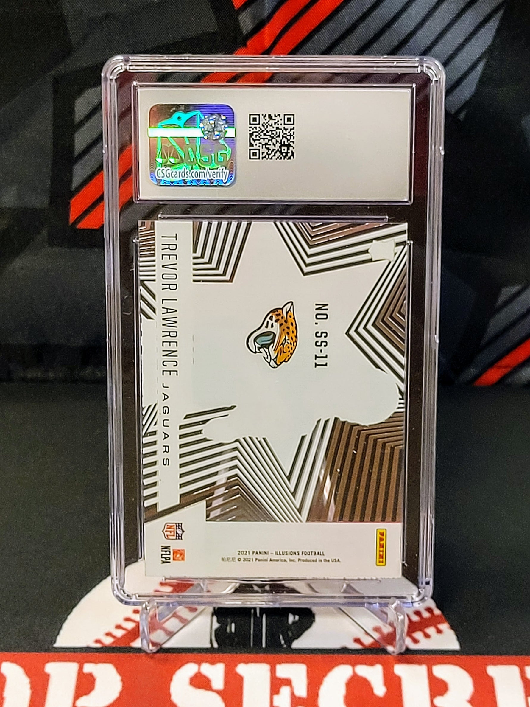 Trevor Lawrence Jaguars #SS-11 Rookie Shining Stars Graded - CSG 9 image 1