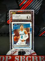 LaMelo Ball Hornets 2020-21 Optic Rated Rookie #153 Graded - CSG 8.5 image 0