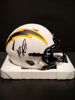 Keenan Allen Signed/AUTO Chargers Lunar Eclipse Mini Helmet - Beckett COA image 0