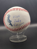 Dwight "Doc" Gooden NY Mets/Yankees Signed OMLB Baseball w/ 4 Inscriptions image 1