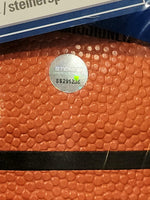 Larry Johnson Spalding Basketball w/Inscription - Knicks/ Hornets image 1