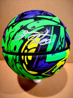 De'Aaron Fox Sacramento Kings Signed And 1 Remix Basketball image 0