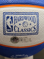Miles McBride Signed NYK Wilson Classics Logo Mini Basketball - NY Knicks image 2