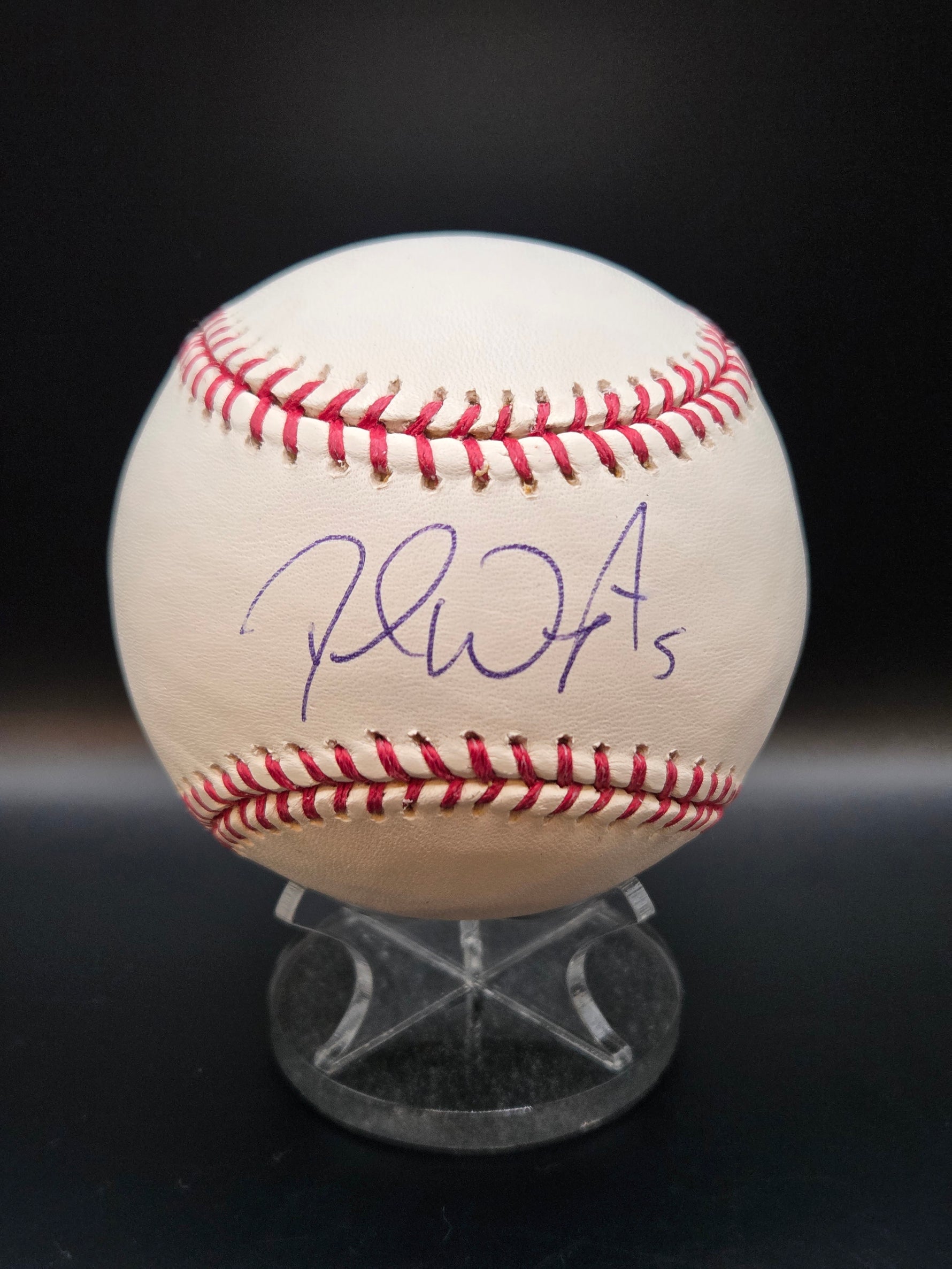 David Wright NY Mets Signed/Autographed OMLB Baseball image 0
