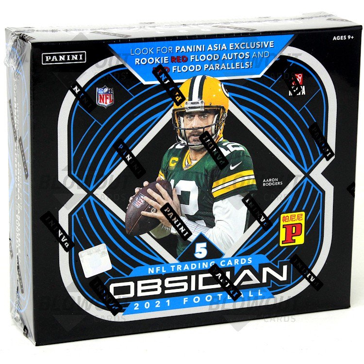 2021 NFL Football Panini Obsidian Asia TMall Box image 0