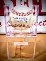 Phil Niekro OMLB with Inscription image 0