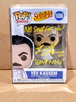 Larry Thomas - Yev Kassem Seinfeld "Soup Nazi" Signed Funko POP! image 0