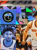 Quentin Grimes 2021-22 Knicks Chronicles Green Ice RC #32 Graded - CSG 10 image 2
