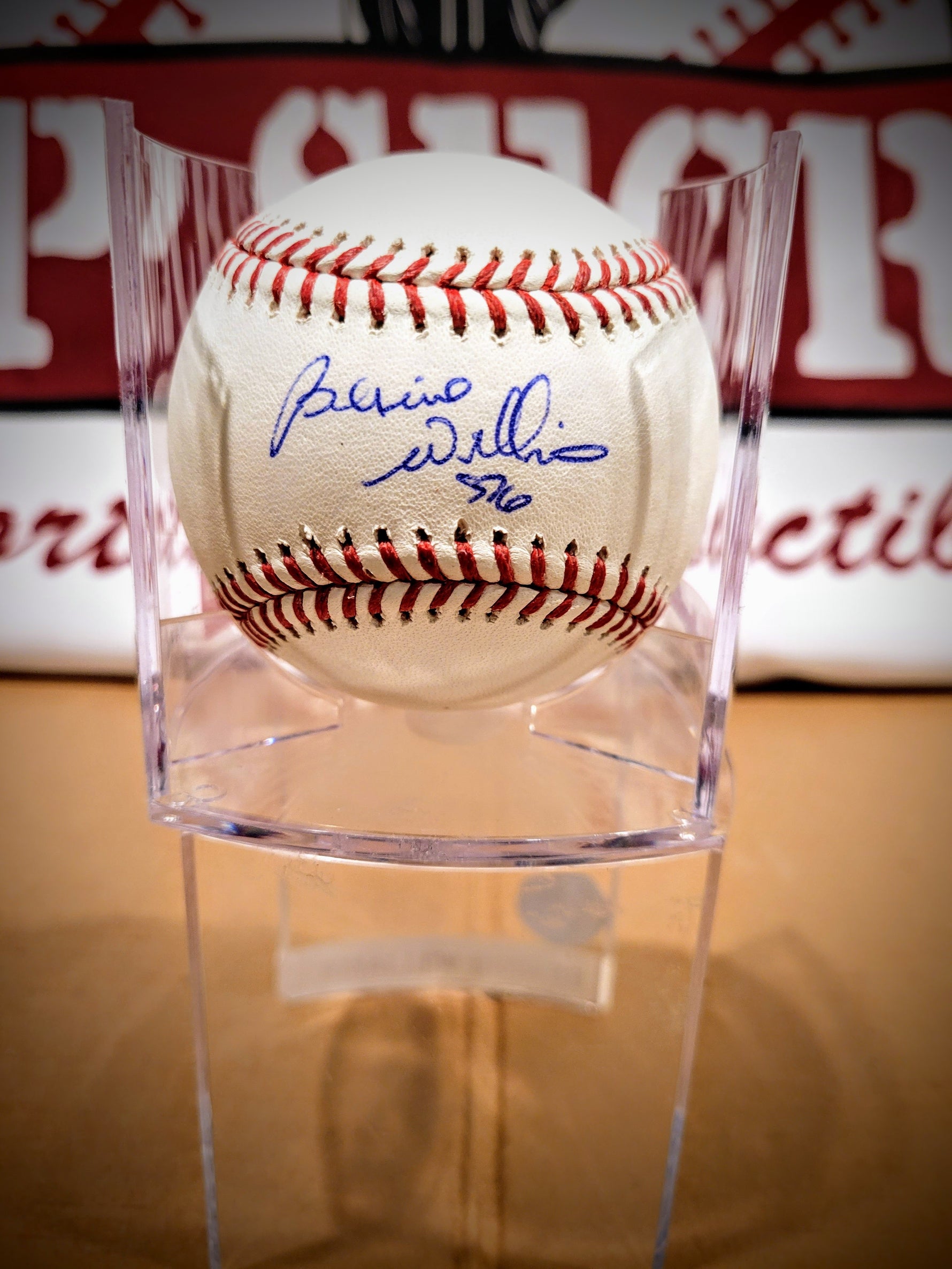 Bernie Williams Signed OMLB - Yankees image 0