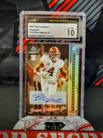 Brian Robinson Jr. Commanders Luminance #107 RC Auto /349 Graded - CSG 10 image 0