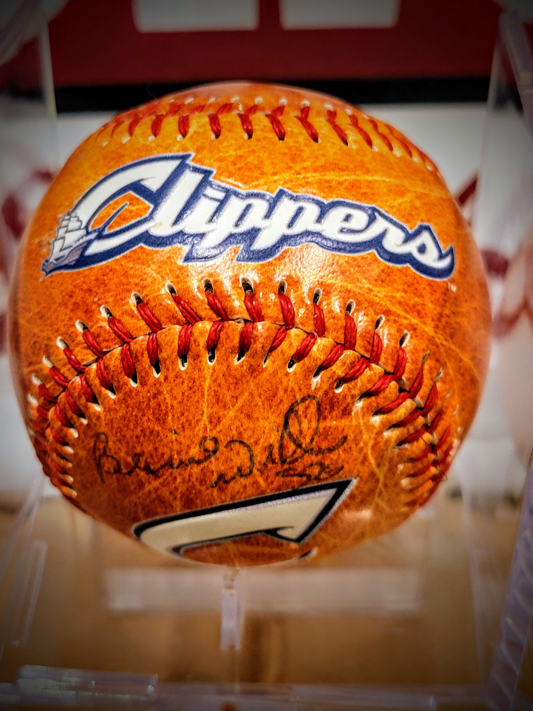 Bernie Williams MiLB Clippers Baseball image 0