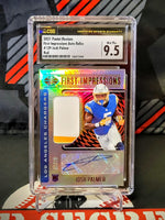Josh Palmer Chargers Illusions #129 Rookie Red /99 Auto Graded - CSG 9.5 image 0