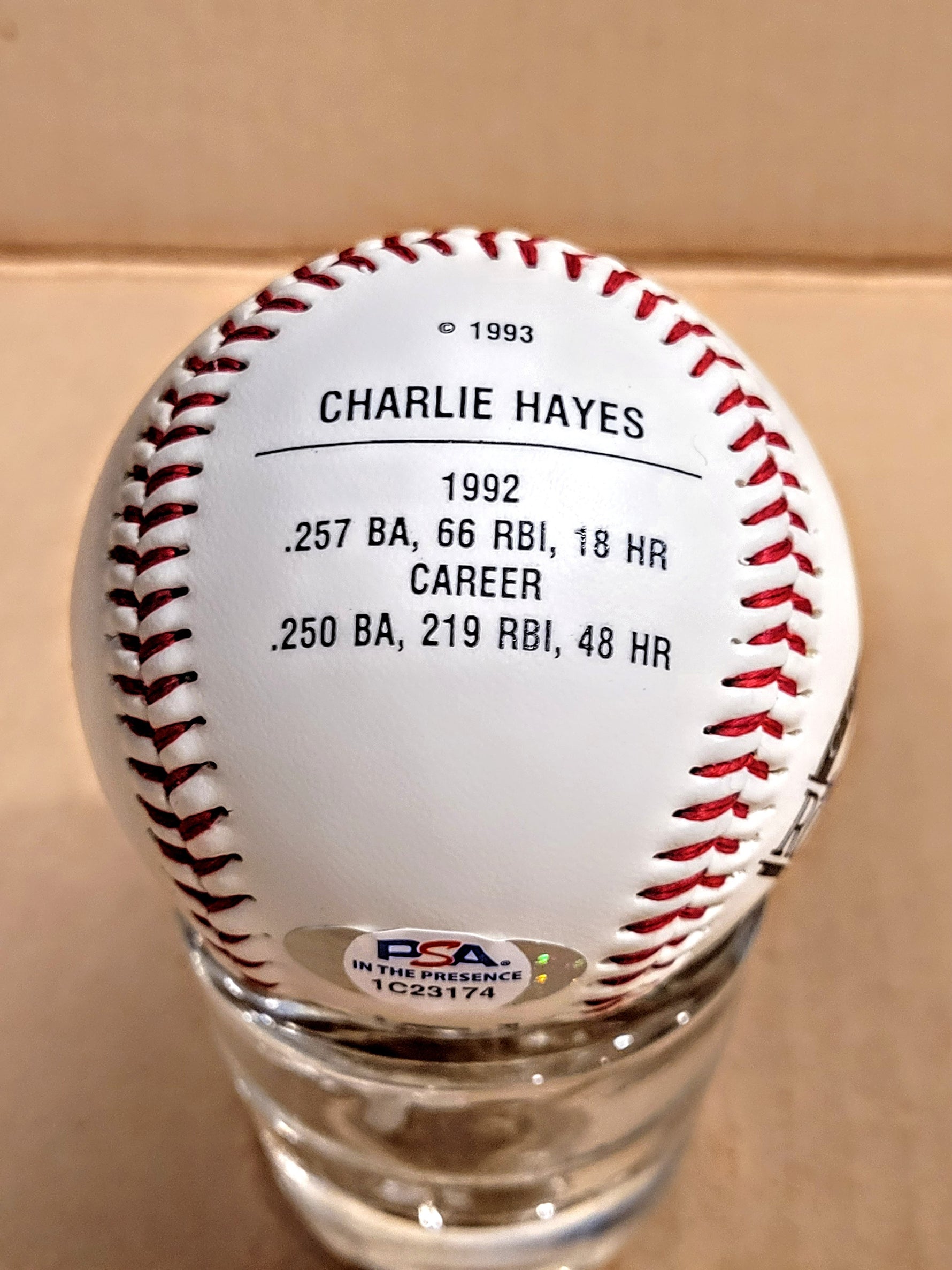 Charlie Hayes: Choose your Inscription - Yankees/Rockies image 5