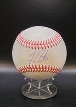 Freddy Peralta NY Mets Signed OMLB Baseball