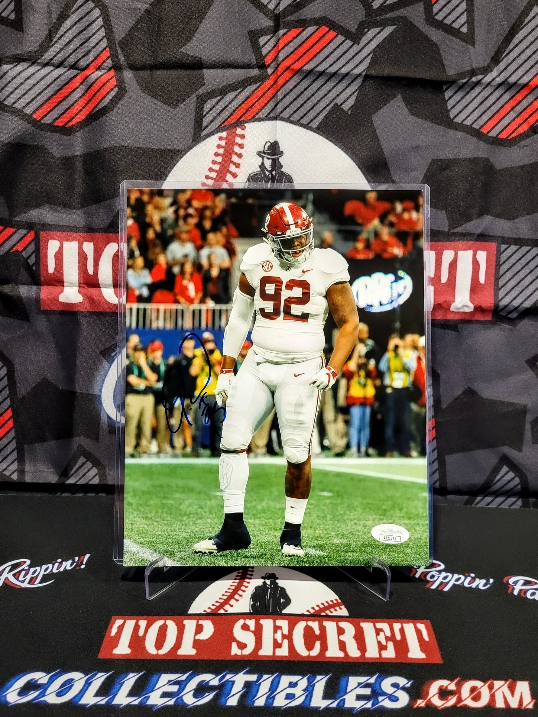 Quinnen Williams Crimson Tide/NY Jets Autographed Signed 8x10 Photo - JSA COA image 0