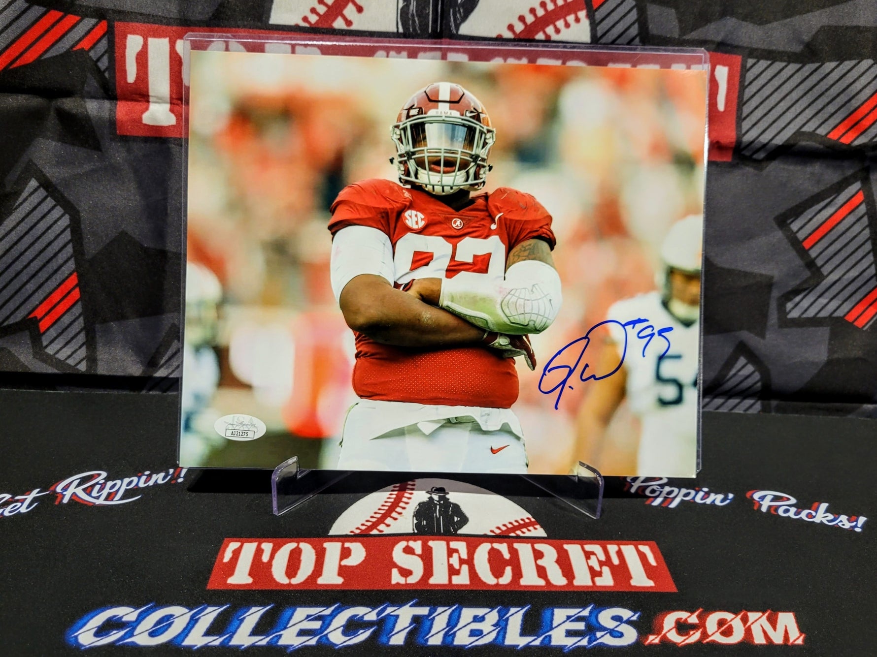 Quinnen Williams Crimson Tide/NY Jets Autographed Signed 8x10 Photo - JSA COA image 1