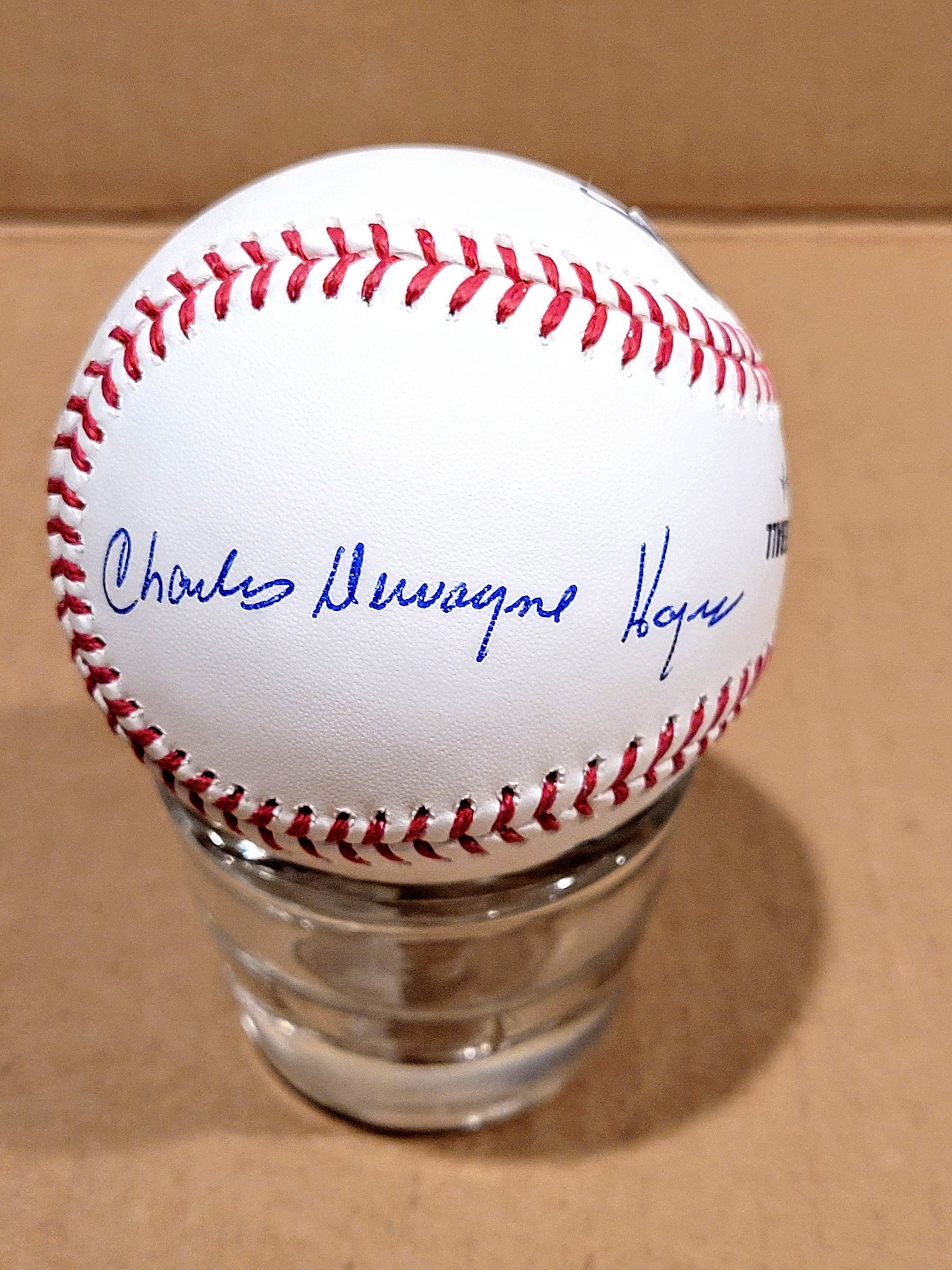 Ke'Bryan Hayes & Charlie Hayes - Father/Son Dual Signature image 1