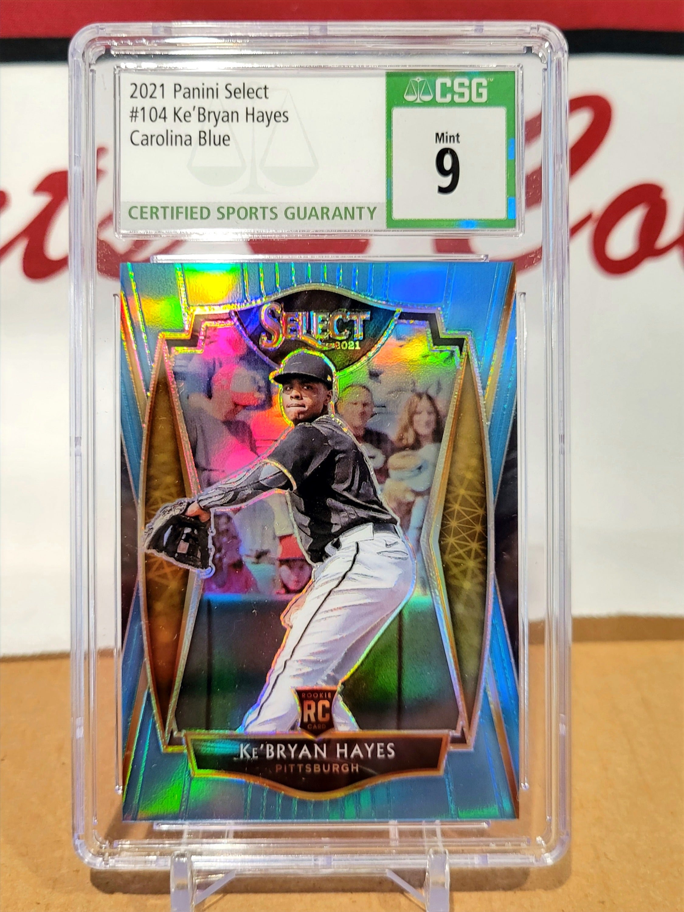 Ke'Bryan Hayes Carolina Blue Select RC /35 - CSG 9 image 0