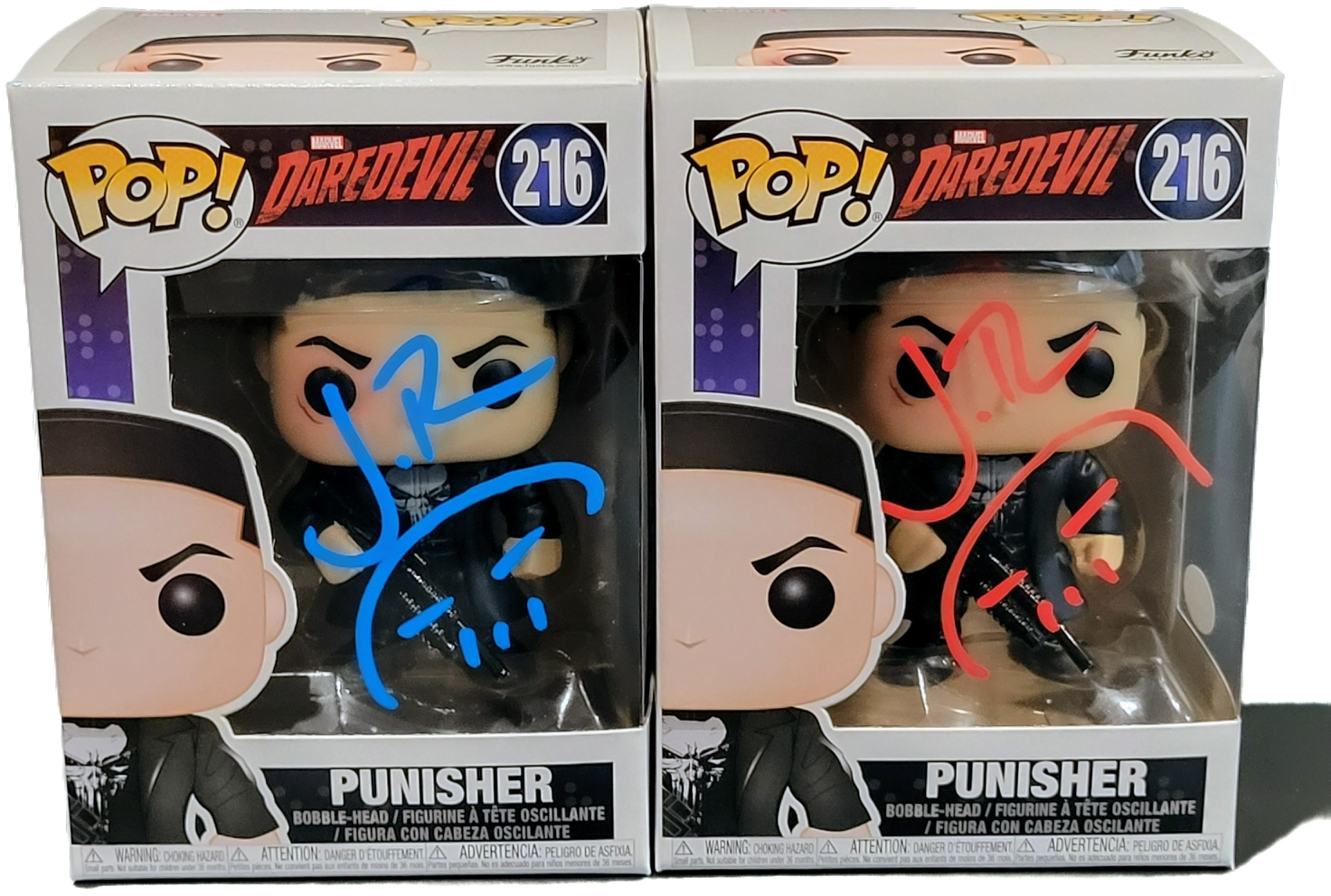 Marvel The Punisher - Jon Bernthal Signed Funko POP! - Punisher #216 Daredevil image 4