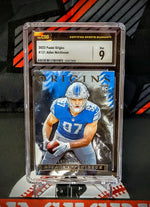 Aidan Hutchinson Lions #121 Rookie Origins Variation Graded - CSG 9 image 0