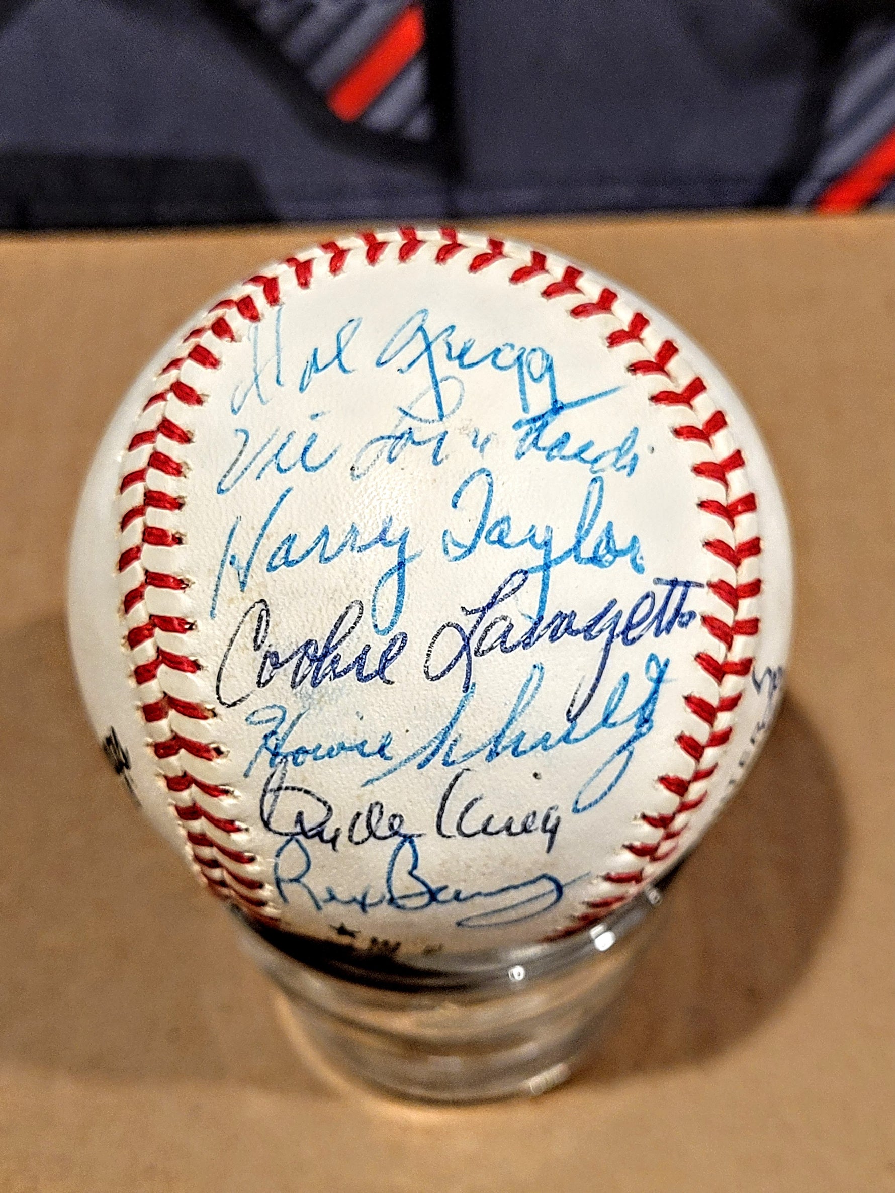1947 Brooklyn Dodgers Team Signed OMLB - 13 Signatures image 2