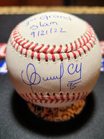Oswaldo Cabrera w/ "1st Grand Slam" Inscription - Yankees image 1