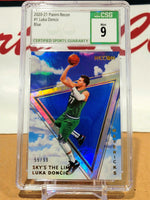 Luka Doncic Mavricks Panini Recon Blue /99 Sky's The Limit  - CSG 9 image 0