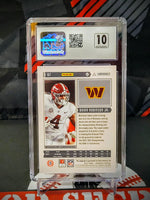 Brian Robinson Jr. Commanders Luminance #107 RC Auto /349 Graded - CSG 10 image 1